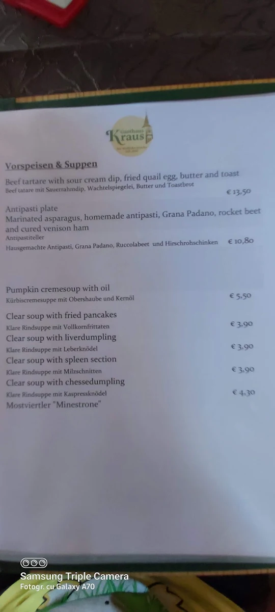 Speisekarte photo 10