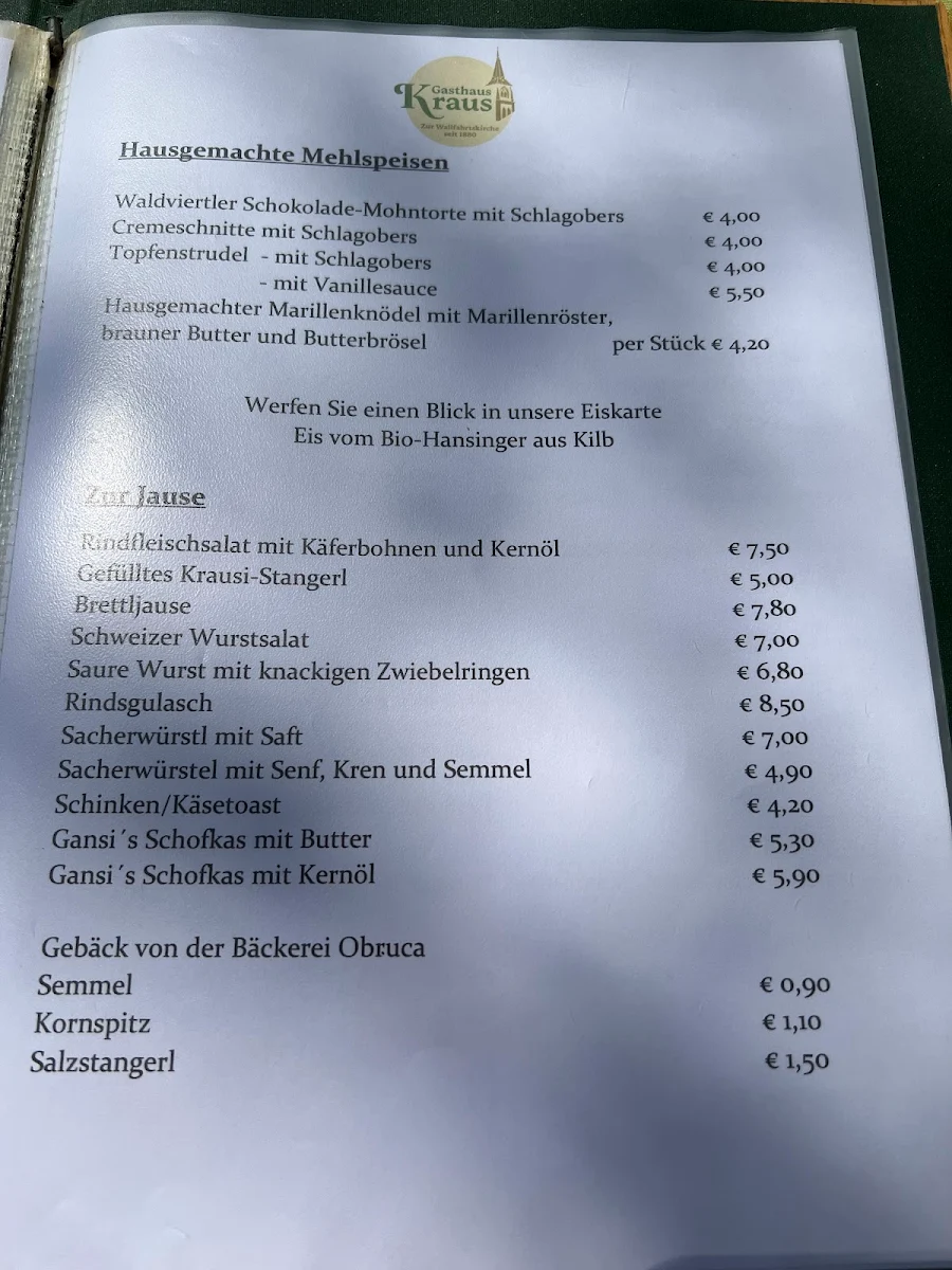 Speisekarte photo 4