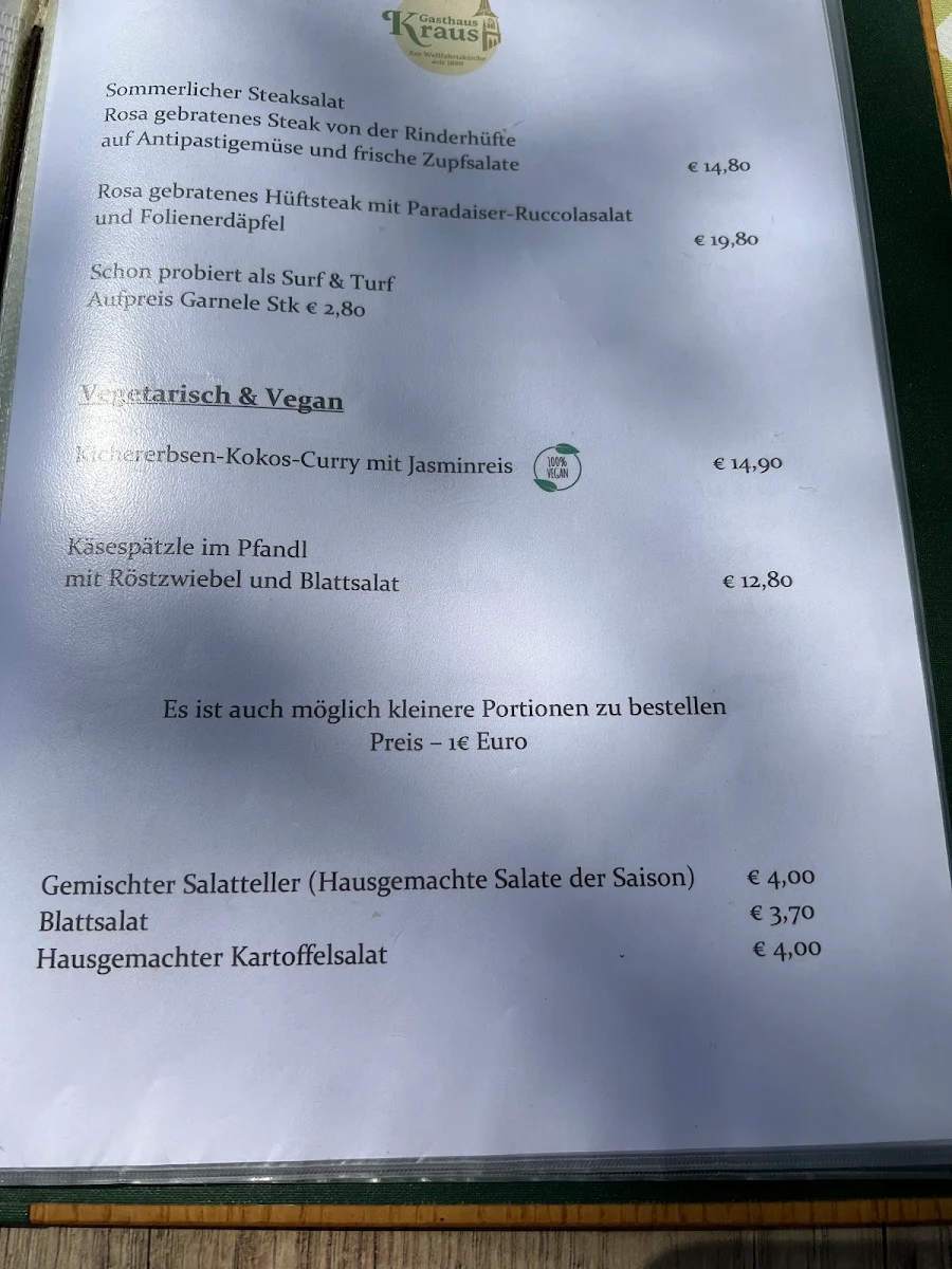 Speisekarte photo 6