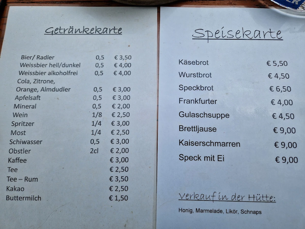 Speisekarte photo 2
