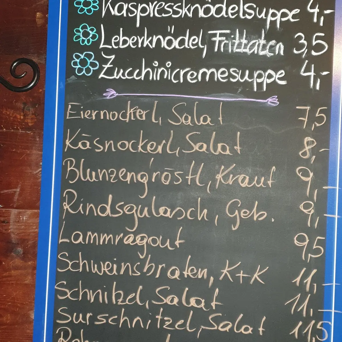Speisekarte photo 3