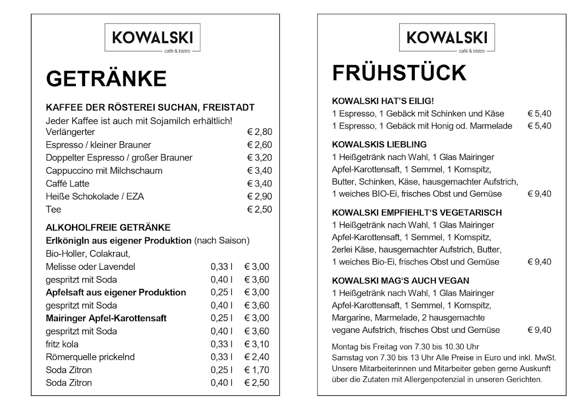 Speisekarte photo 5