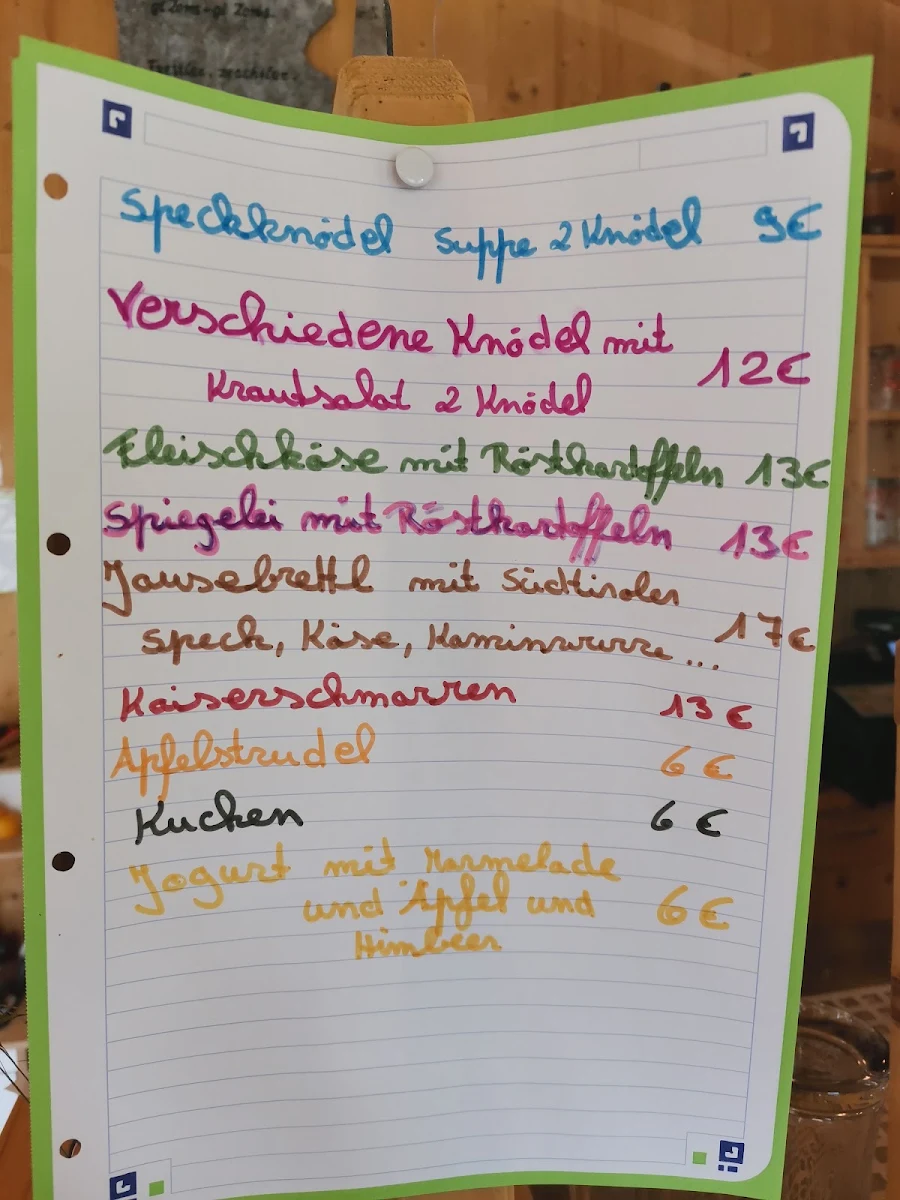 Speisekarte photo 3