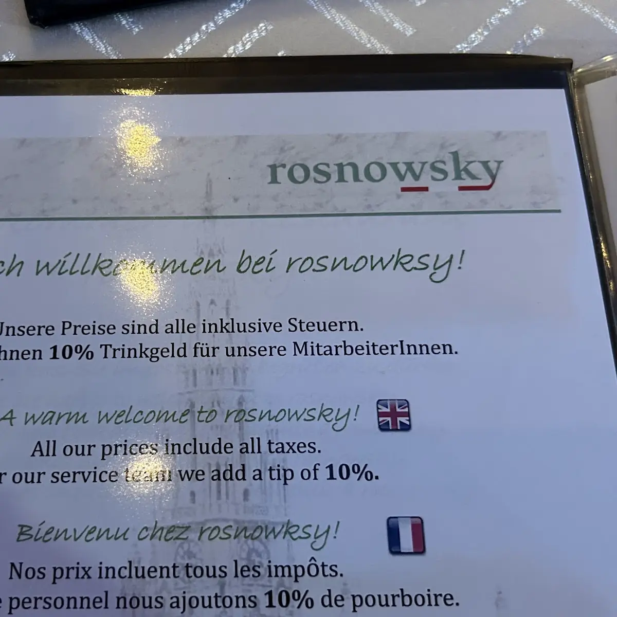Speisekarte photo 8