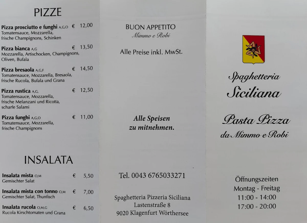 Speisekarte photo 1