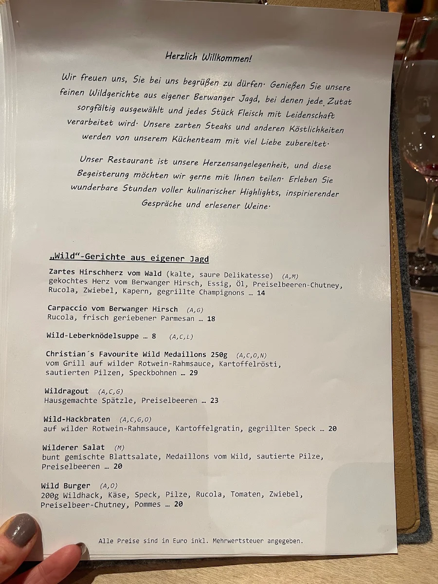 Speisekarte photo 2