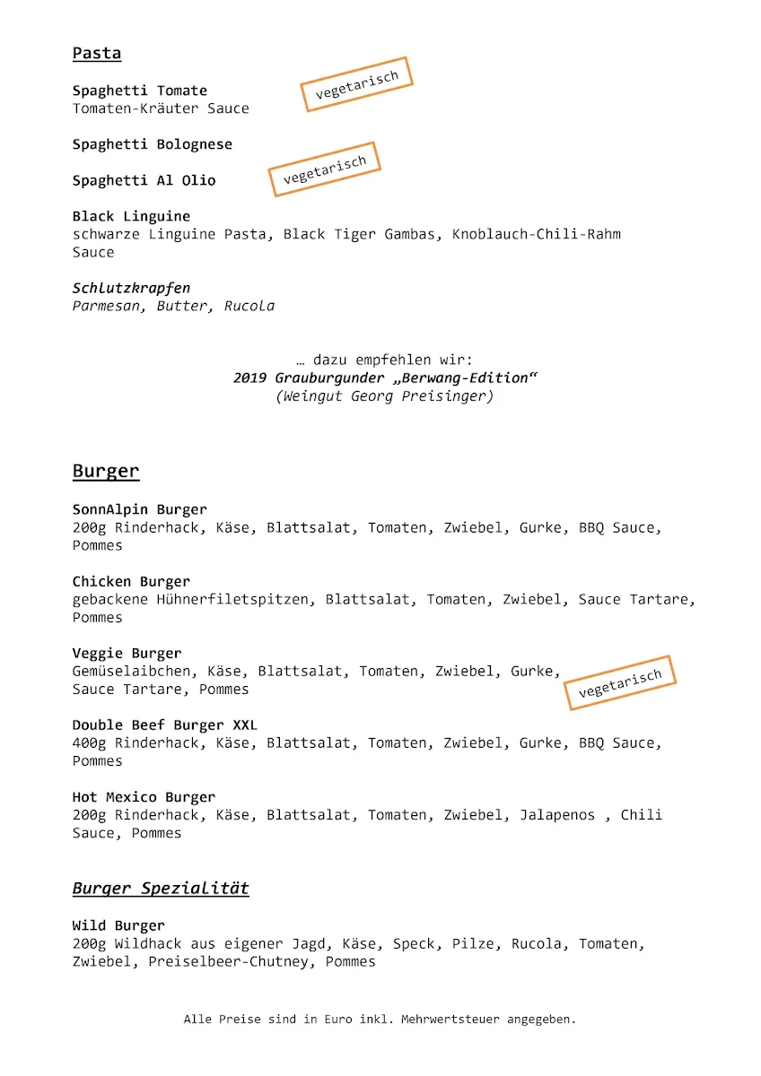 Speisekarte photo 7
