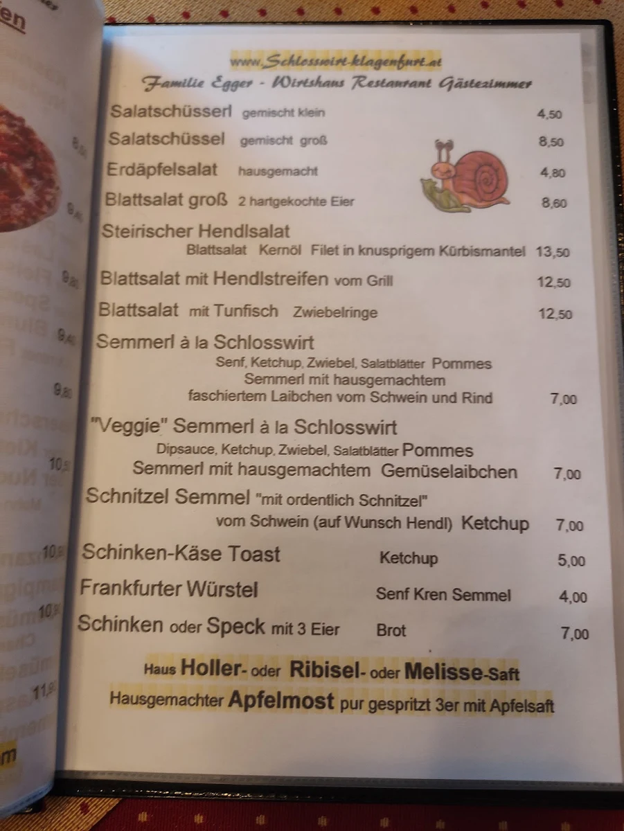 Speisekarte photo 5