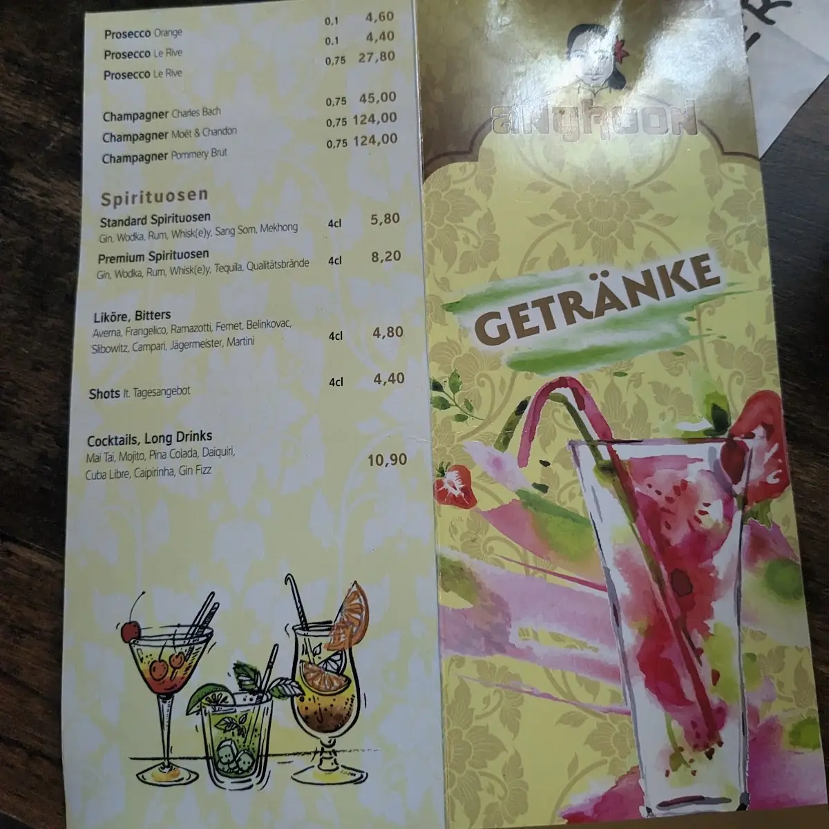 Speisekarte photo 9