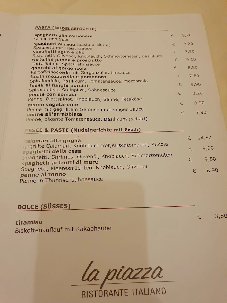 Speisekarte photo 1