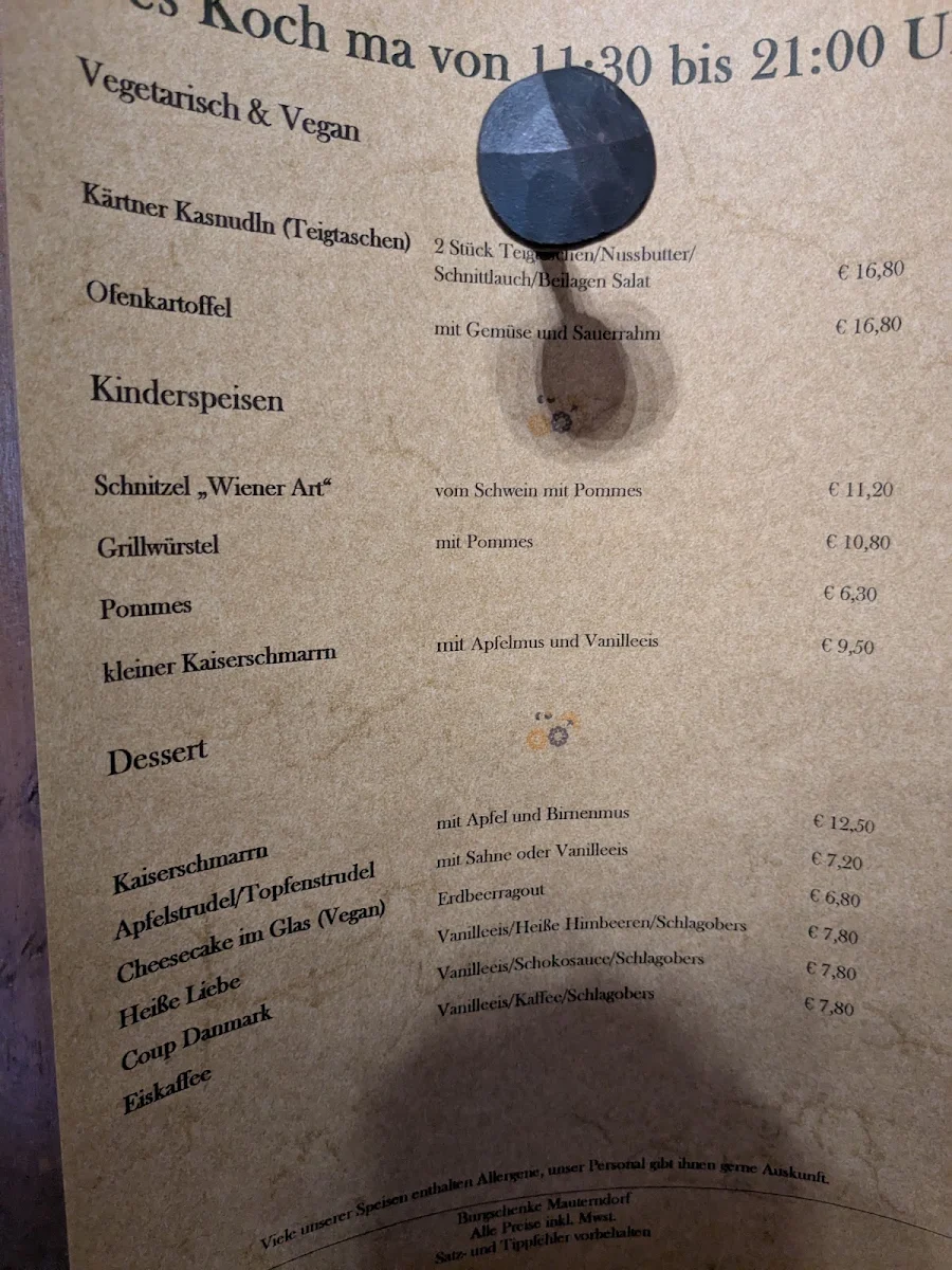 Speisekarte photo 4