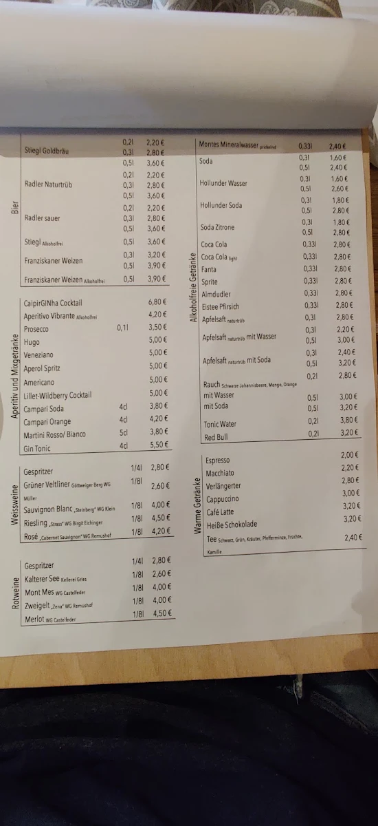 Speisekarte photo 4