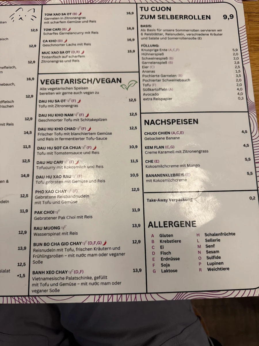 Speisekarte photo 5