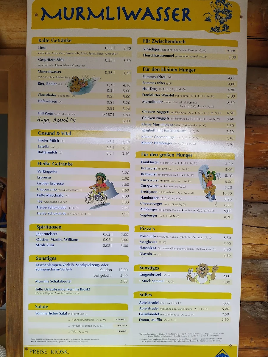 Speisekarte photo 2