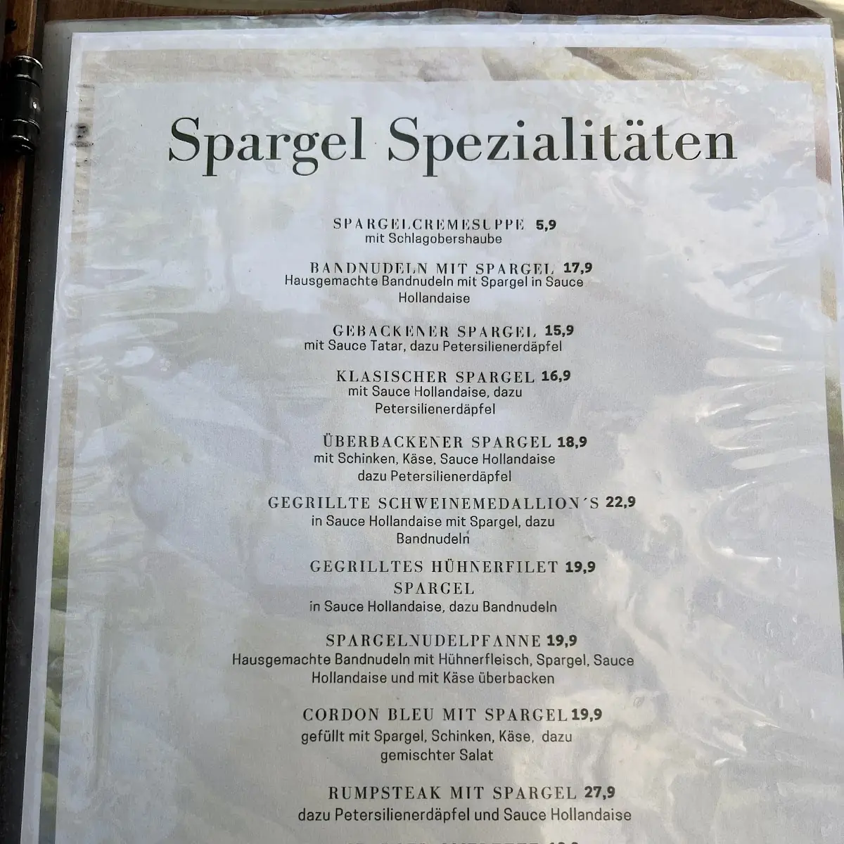 Speisekarte photo 2