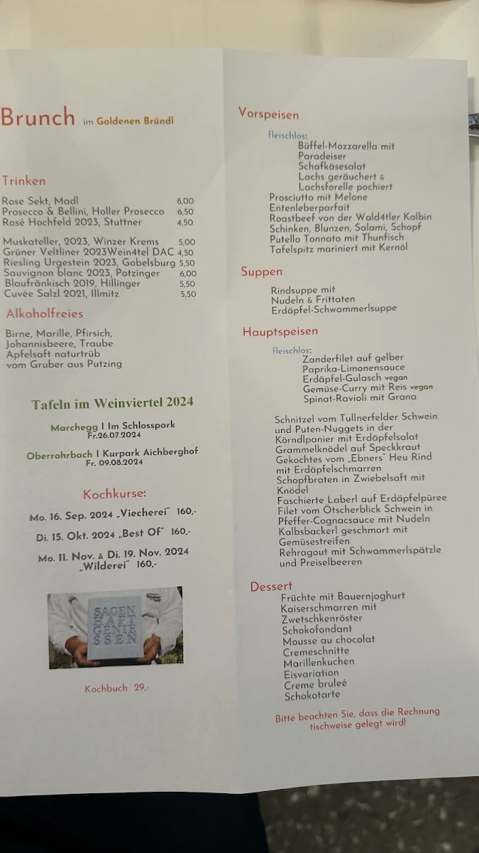 Speisekarte photo 1