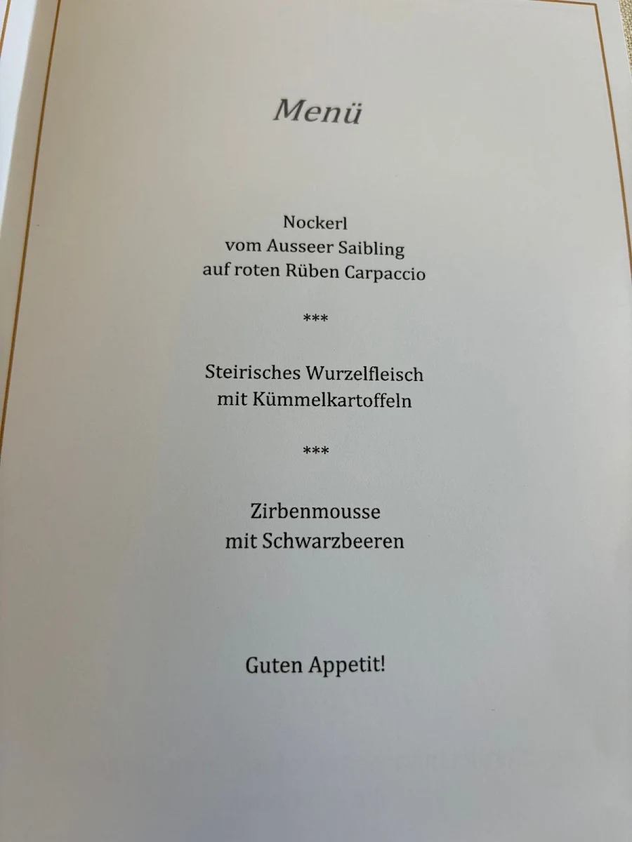 Speisekarte photo 1