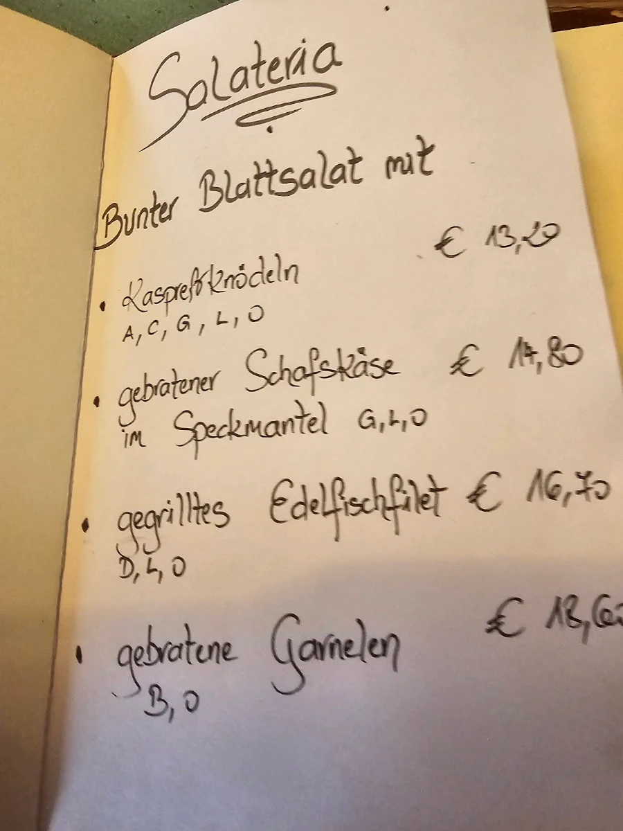 Speisekarte photo 6