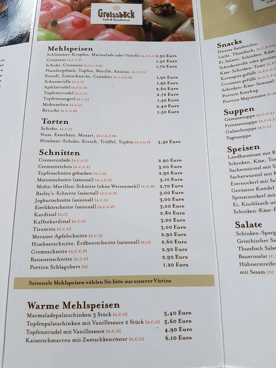Speisekarte photo 5