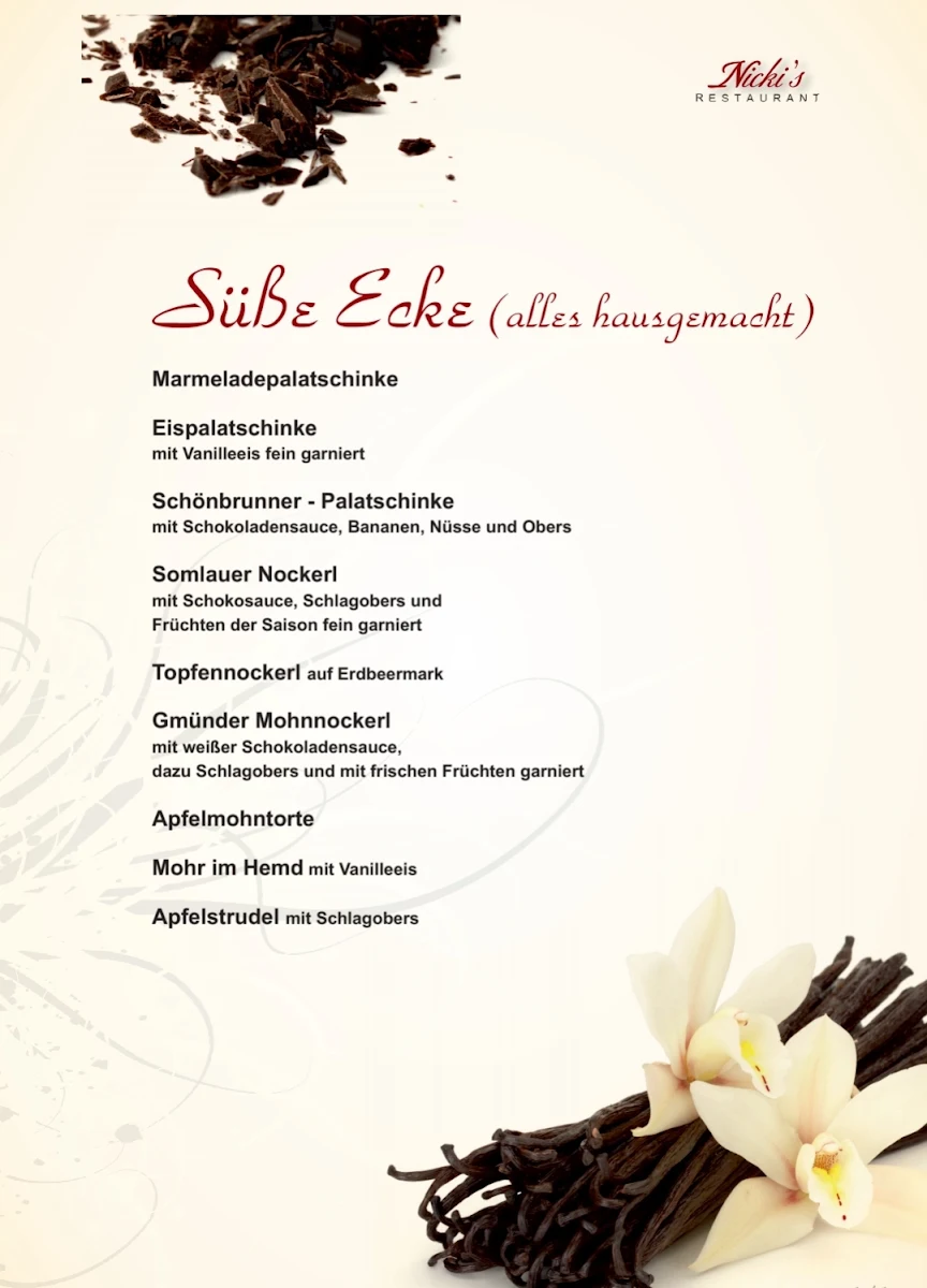 Speisekarte photo 3