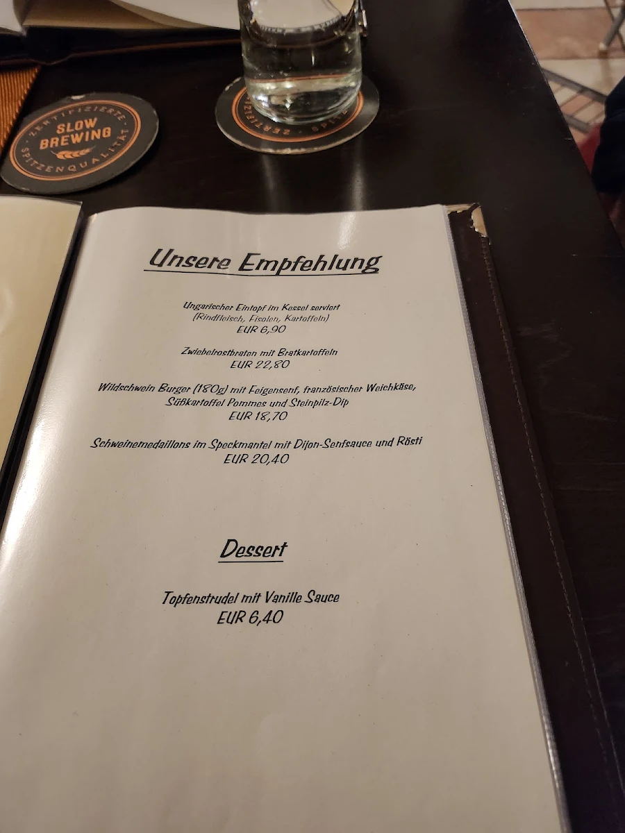 Speisekarte photo 5