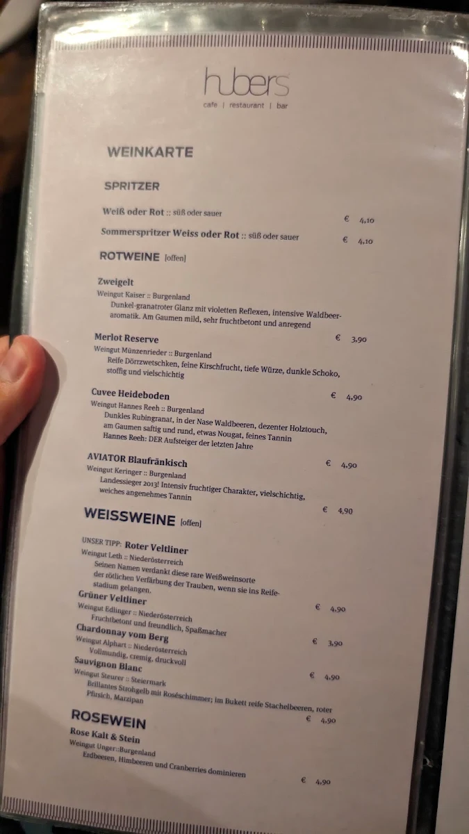 Speisekarte photo 2