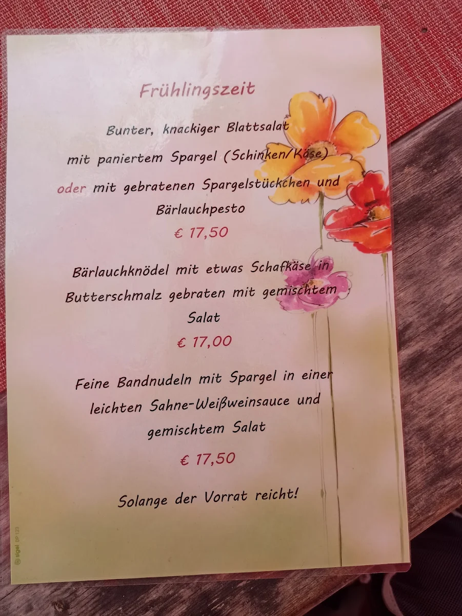 Speisekarte photo 1