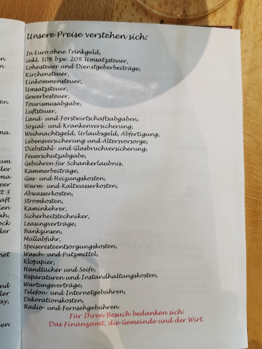 Speisekarte photo 7