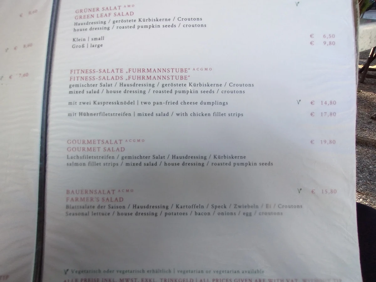 Speisekarte photo 10