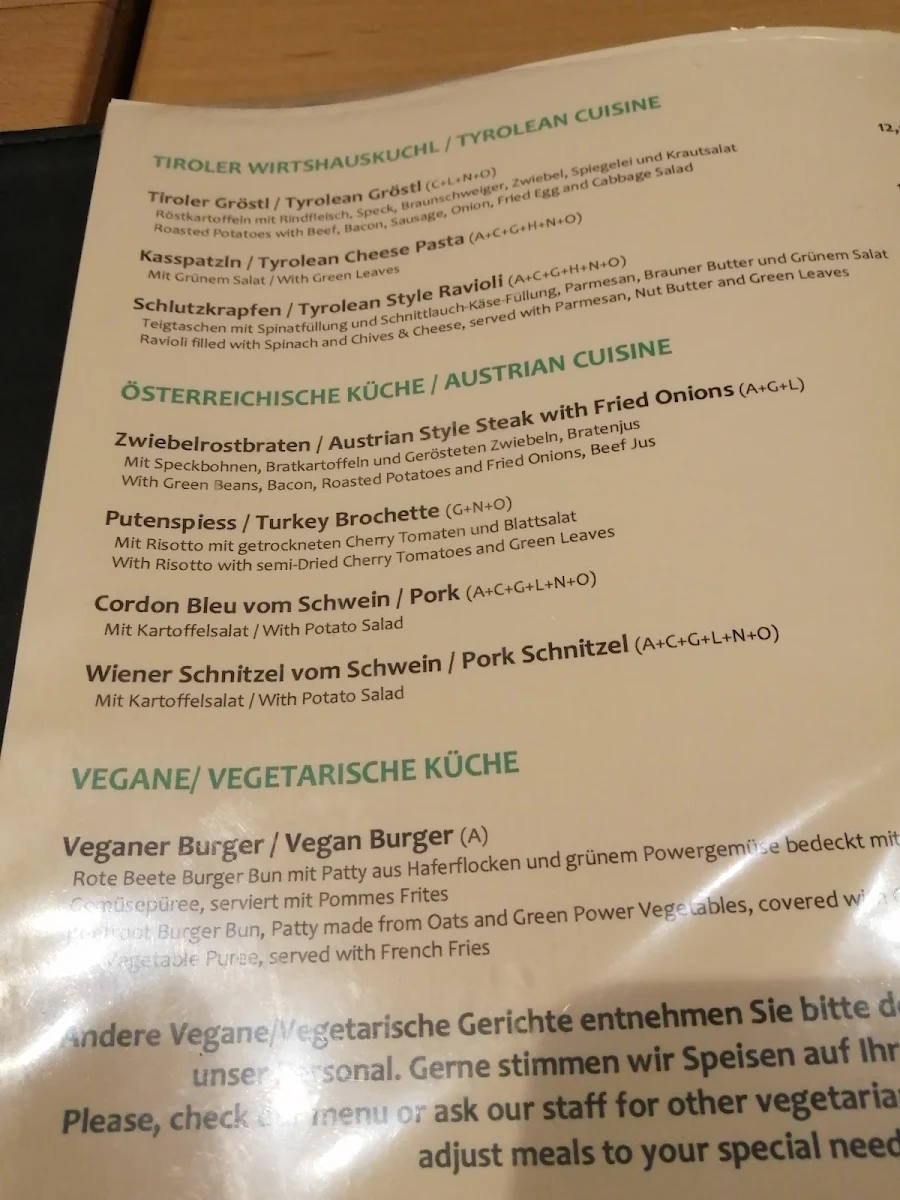Speisekarte photo 5