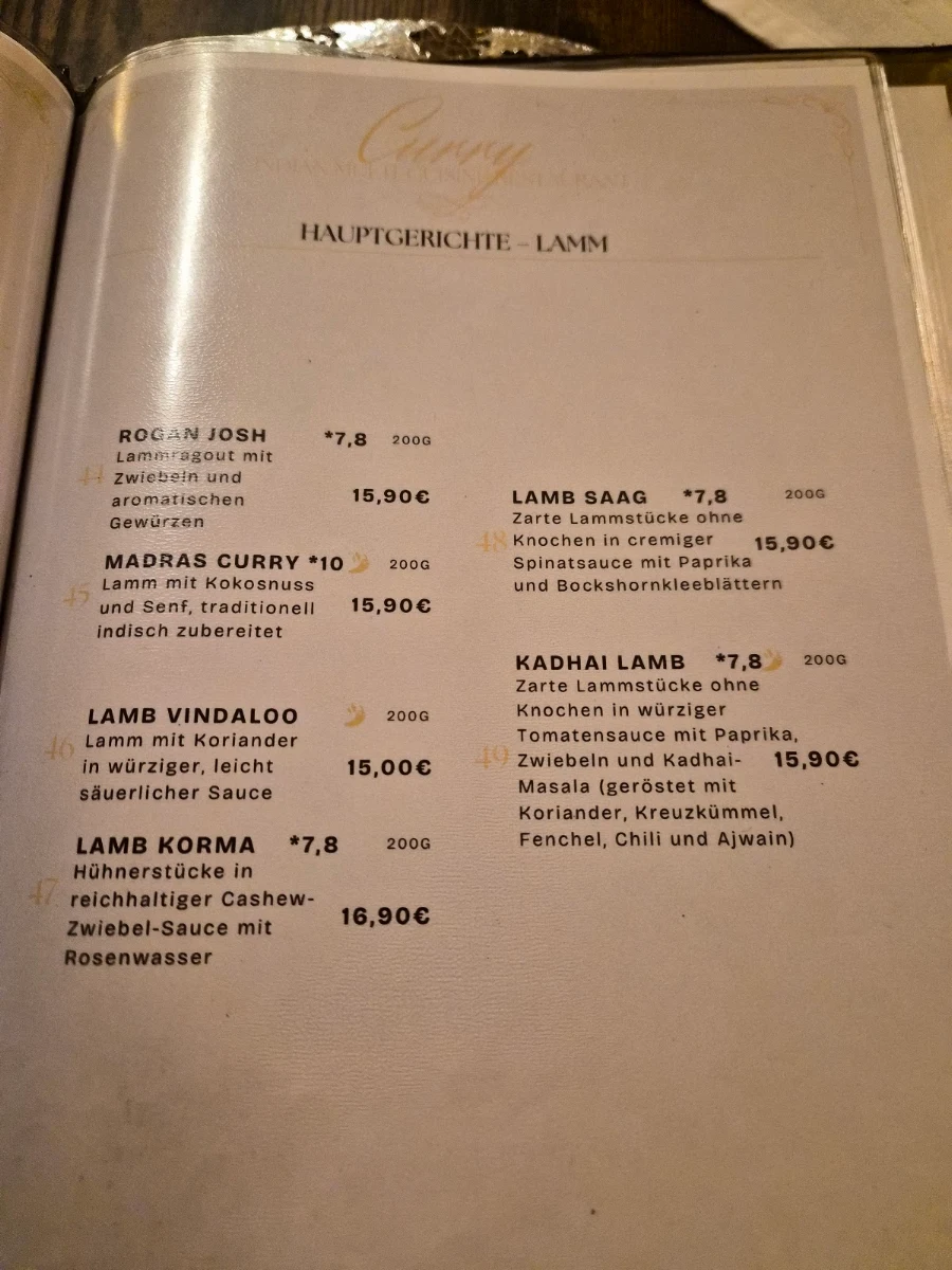 Speisekarte photo 2