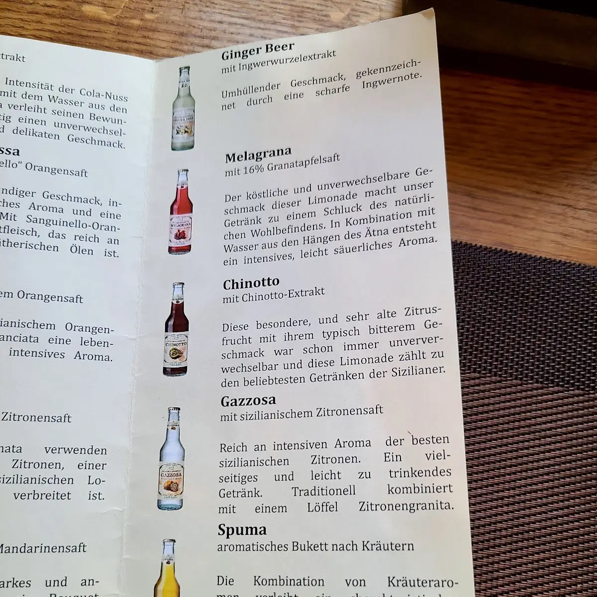 Speisekarte photo 2