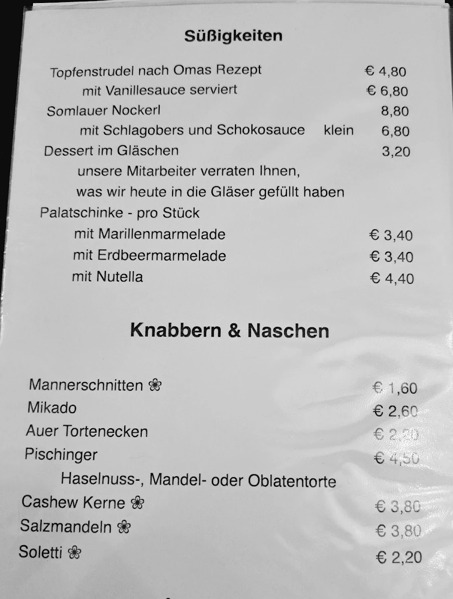 Speisekarte photo 2