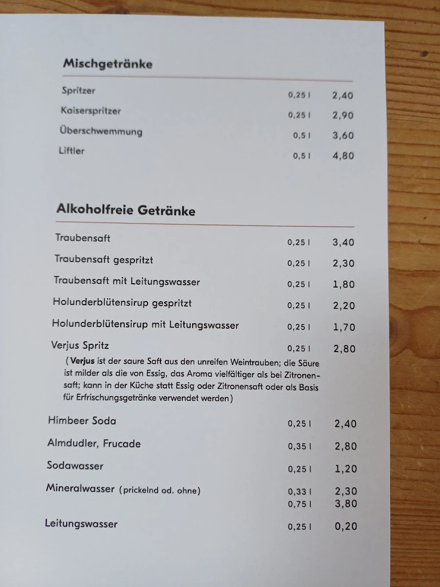 Speisekarte photo 3