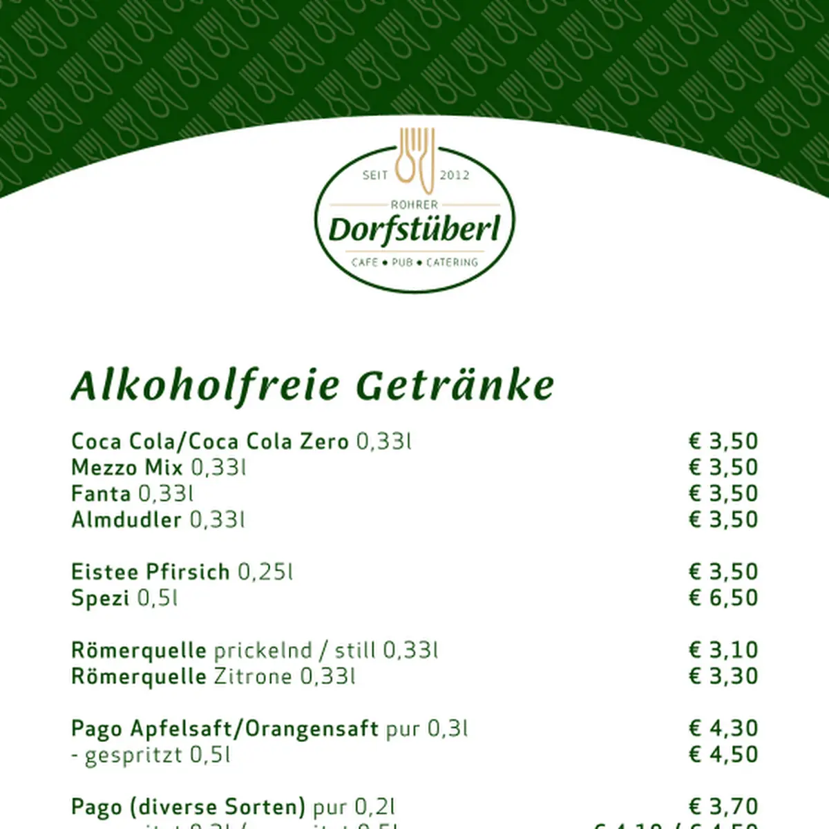 Speisekarte photo 4