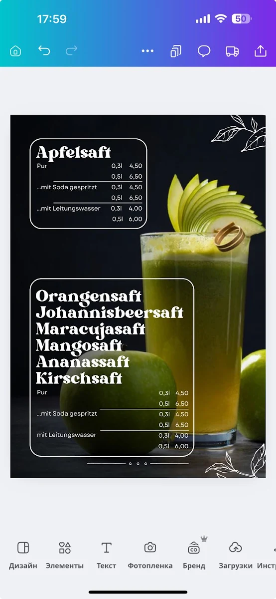 Speisekarte photo 9