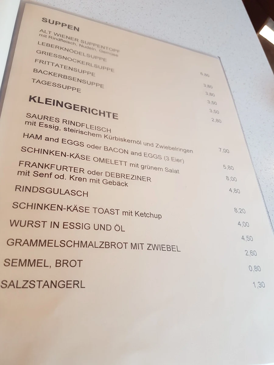 Speisekarte photo 2