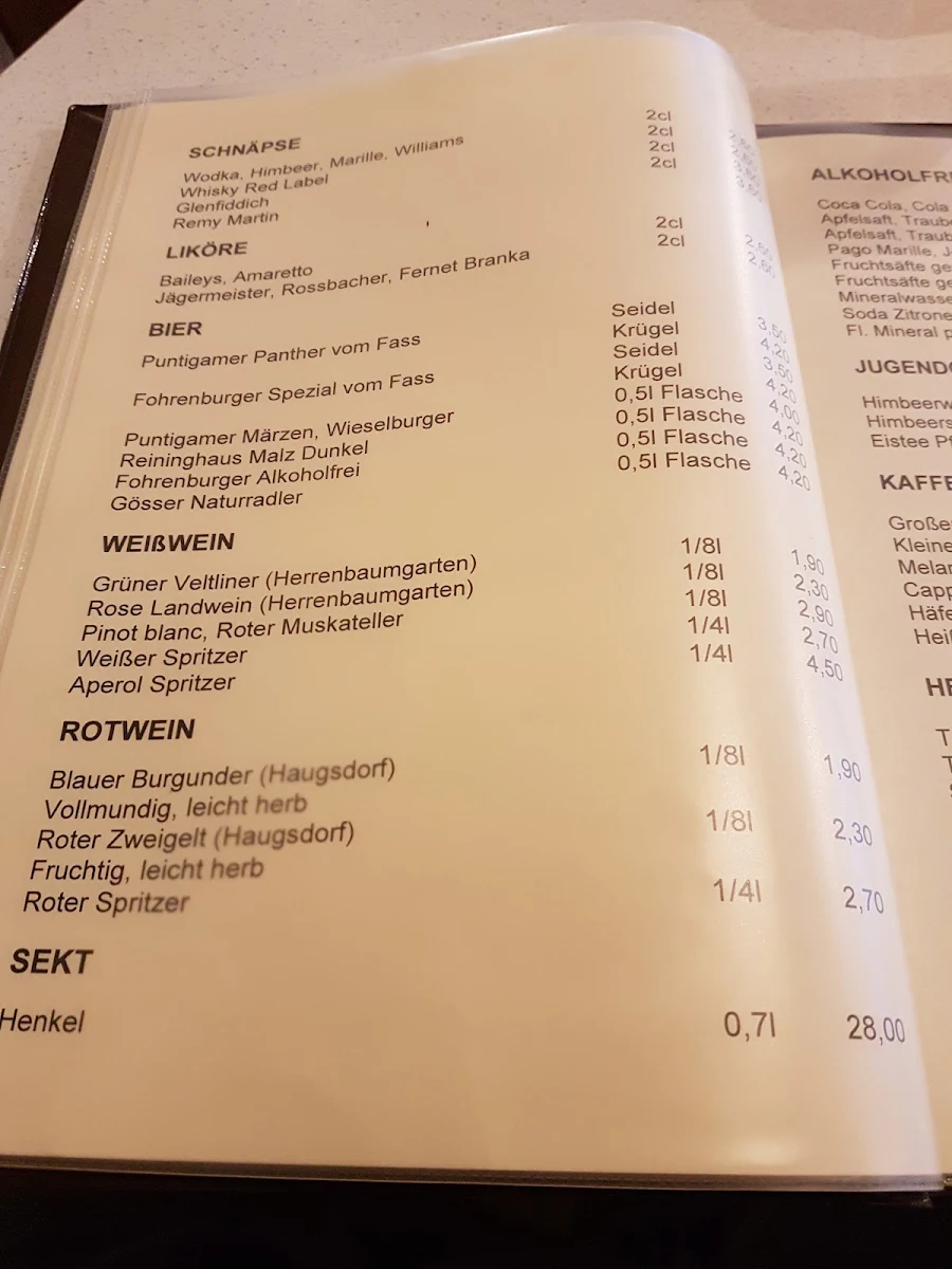 Speisekarte photo 4