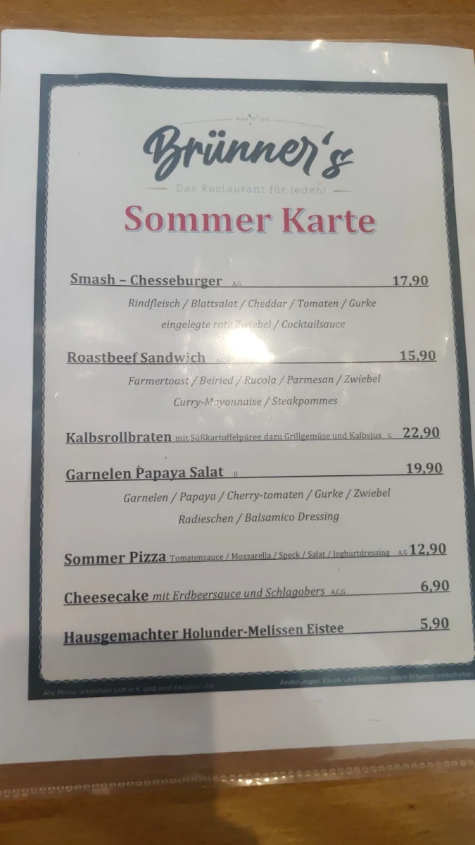 Speisekarte photo 7