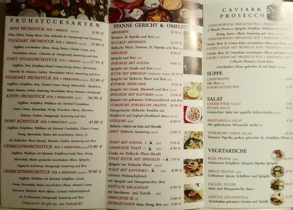 Speisekarte photo 2