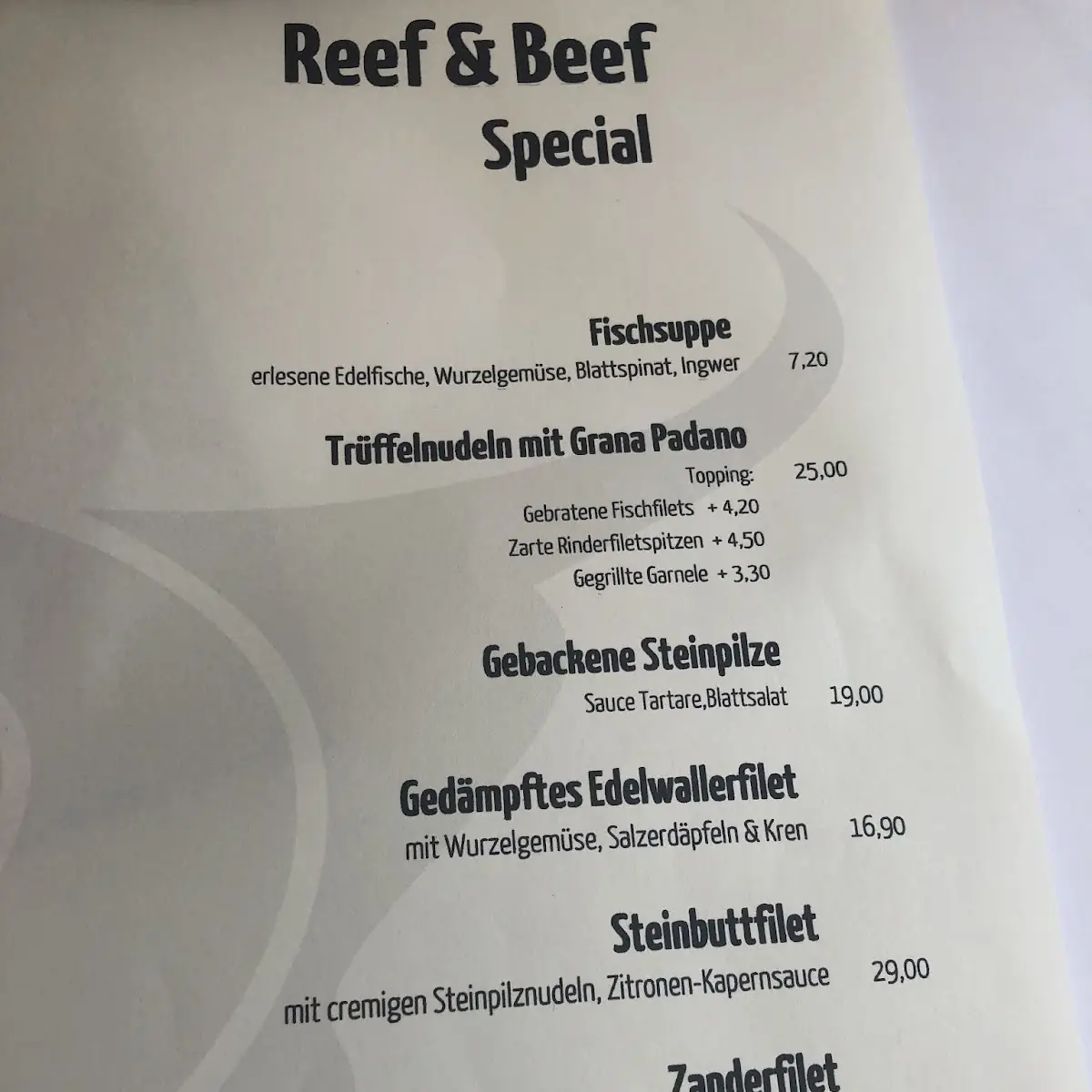 Speisekarte photo 3