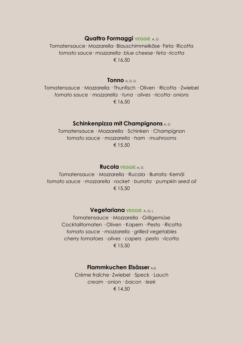 Speisekarte photo 6