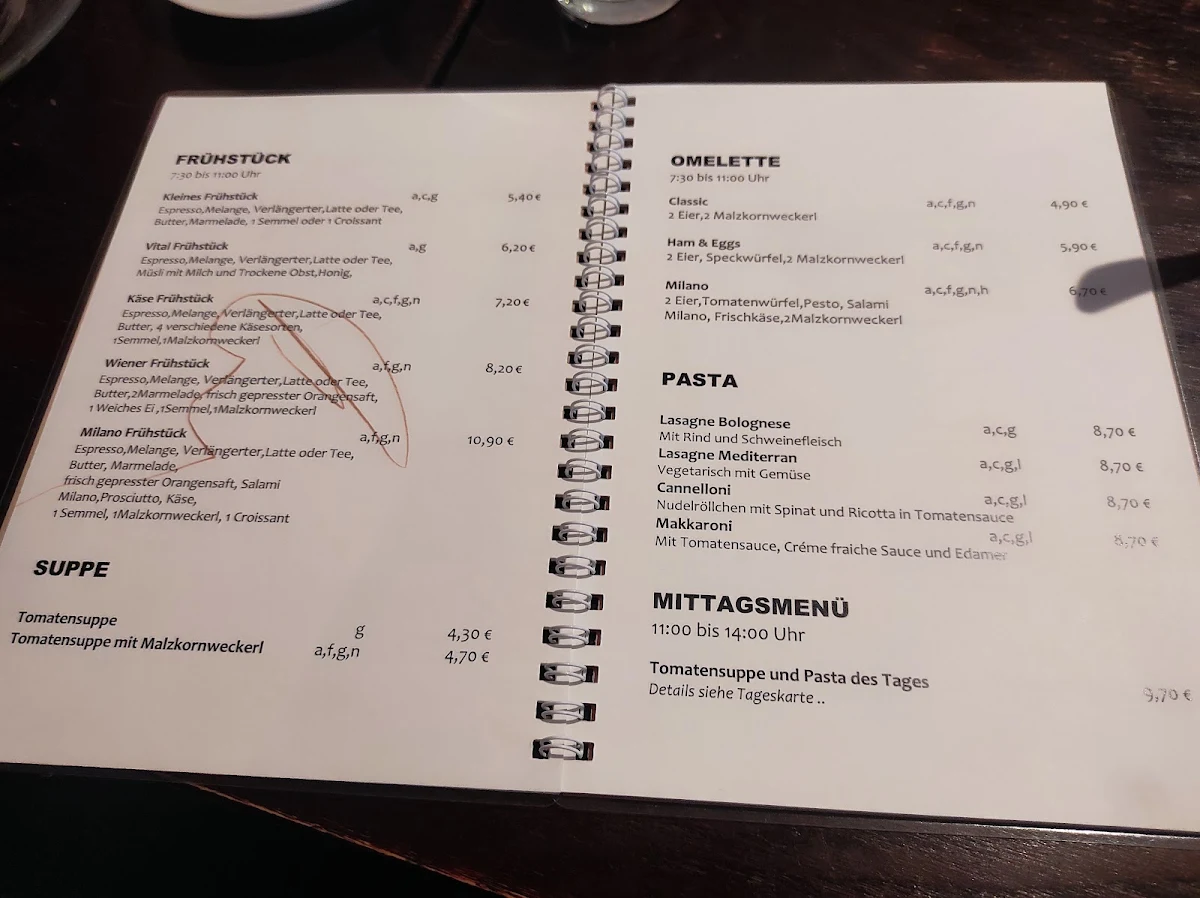 Speisekarte photo 1