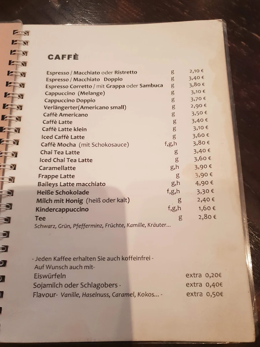 Speisekarte photo 6