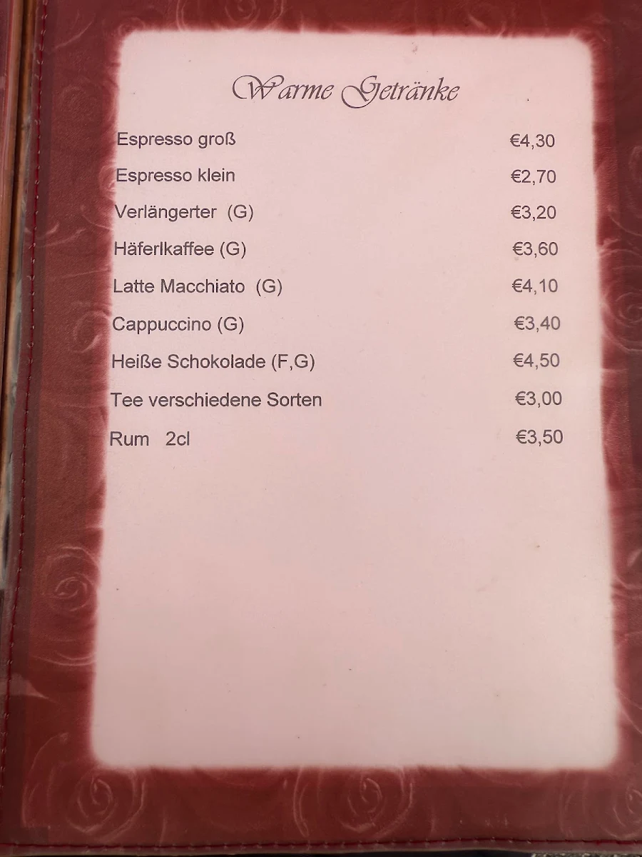 Speisekarte photo 2