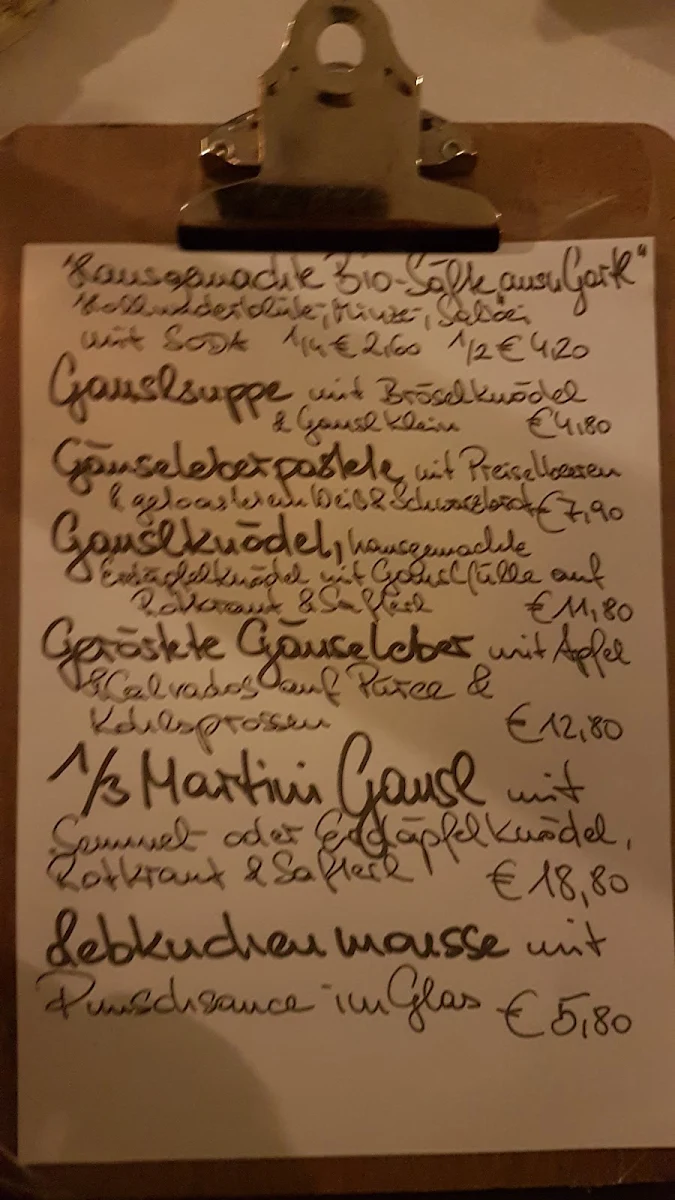 Speisekarte photo 6