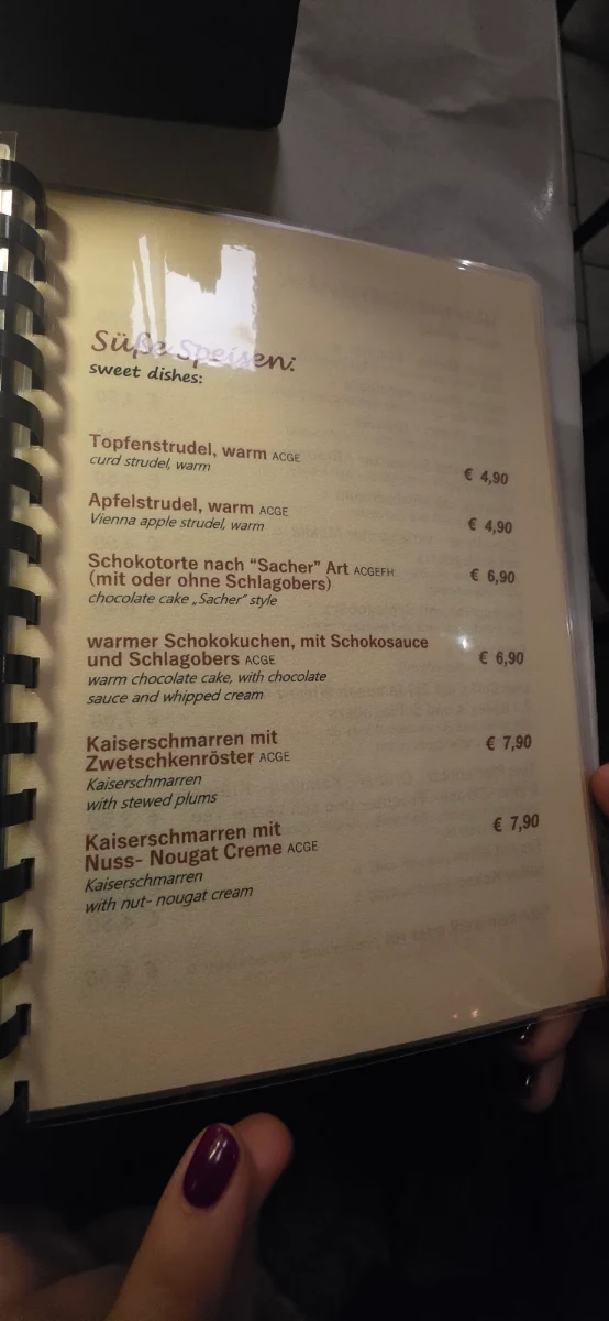 Speisekarte photo 2