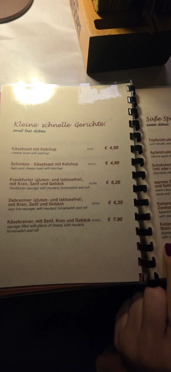 Speisekarte photo 3