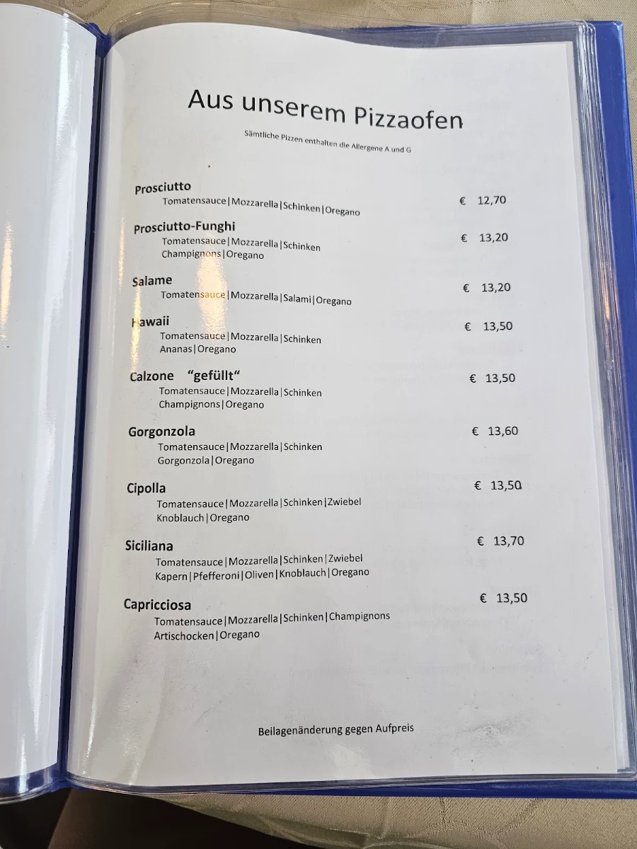 Speisekarte photo 1