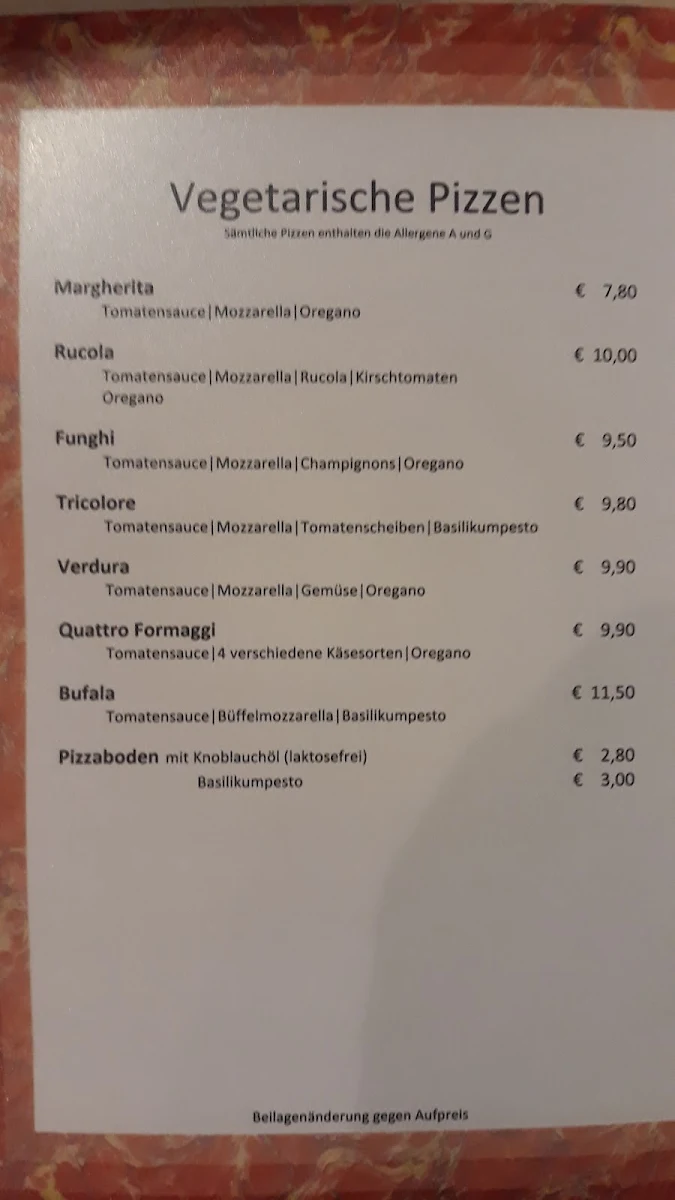 Speisekarte photo 5